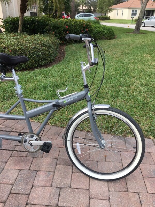 Green Zone Folding Tandem Bike for Sale in Naples FL OfferUp