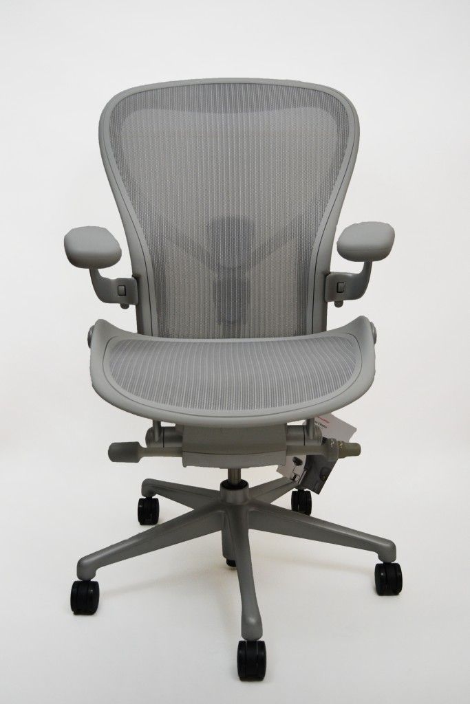 SaviorBack: Herman Miller Remastered Aeron Mineral Fully Loaded Ergonomic Office Chair Irvine 
