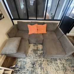 **MODULAR SECTIONAL SOFA, WITH STORAGE**