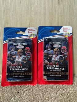 2022 Sage Football Premium Pack Lot of 2