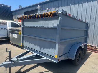 8 x 10  x 4   Dump. Trailer