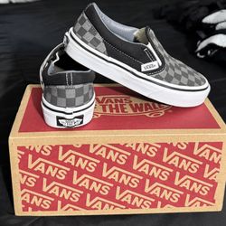 Kids Vans Slip Ons 