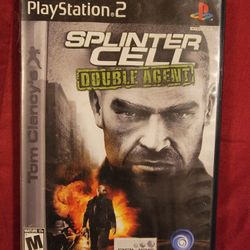 playstation 2 splinter cell double agent/game