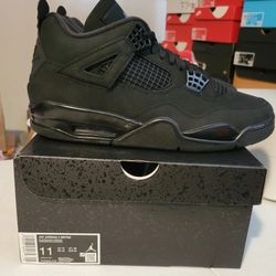 Air Jordan 4 Black Cat Size 11 Brand New
