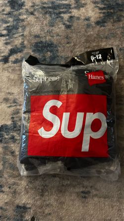 Black supreme socks (3 pairs)