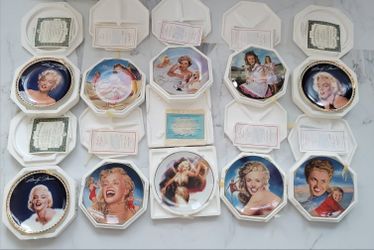 Collector Plates Marilyn Monroe