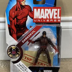DAREDEVIL (DARK SUIT) MARVEL UNIVERSE 3.75" FIGURE SERIES 1 #008