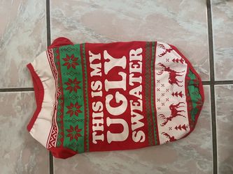 Ugly Christmas Sweater Pet Dog Shirt