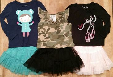 Sz 2T/3T Pink and black outfit is sold