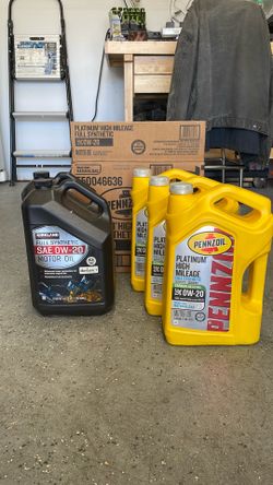 Full synthetic high 0W-20 oil