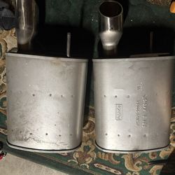 Stock Mustang Mufflers 