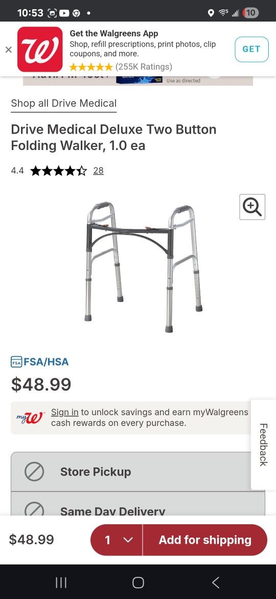 BRAND NEW! Walker