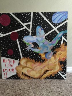Silver surfer wall decor