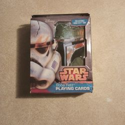Star Wars Boba Fett playing cards 