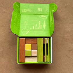 Rare, 26pc Tegu Magnetic Wooden Blocks, Discovery Set in Jungle finish