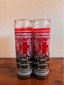 Chuparrosa candle