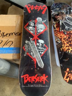 Berserk skate deck