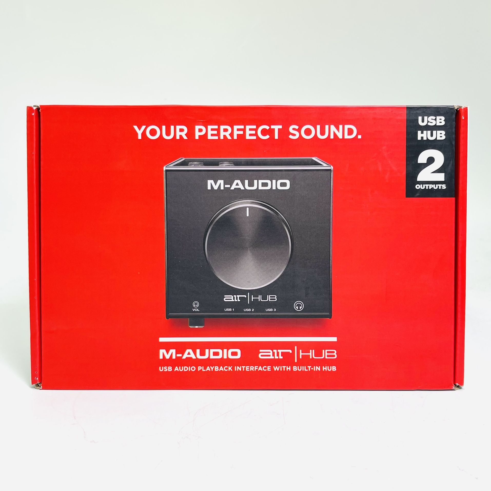 M-Audio AIR|HUB USB Audio Interface w/ 3-Port Powered Hub Studio Controller