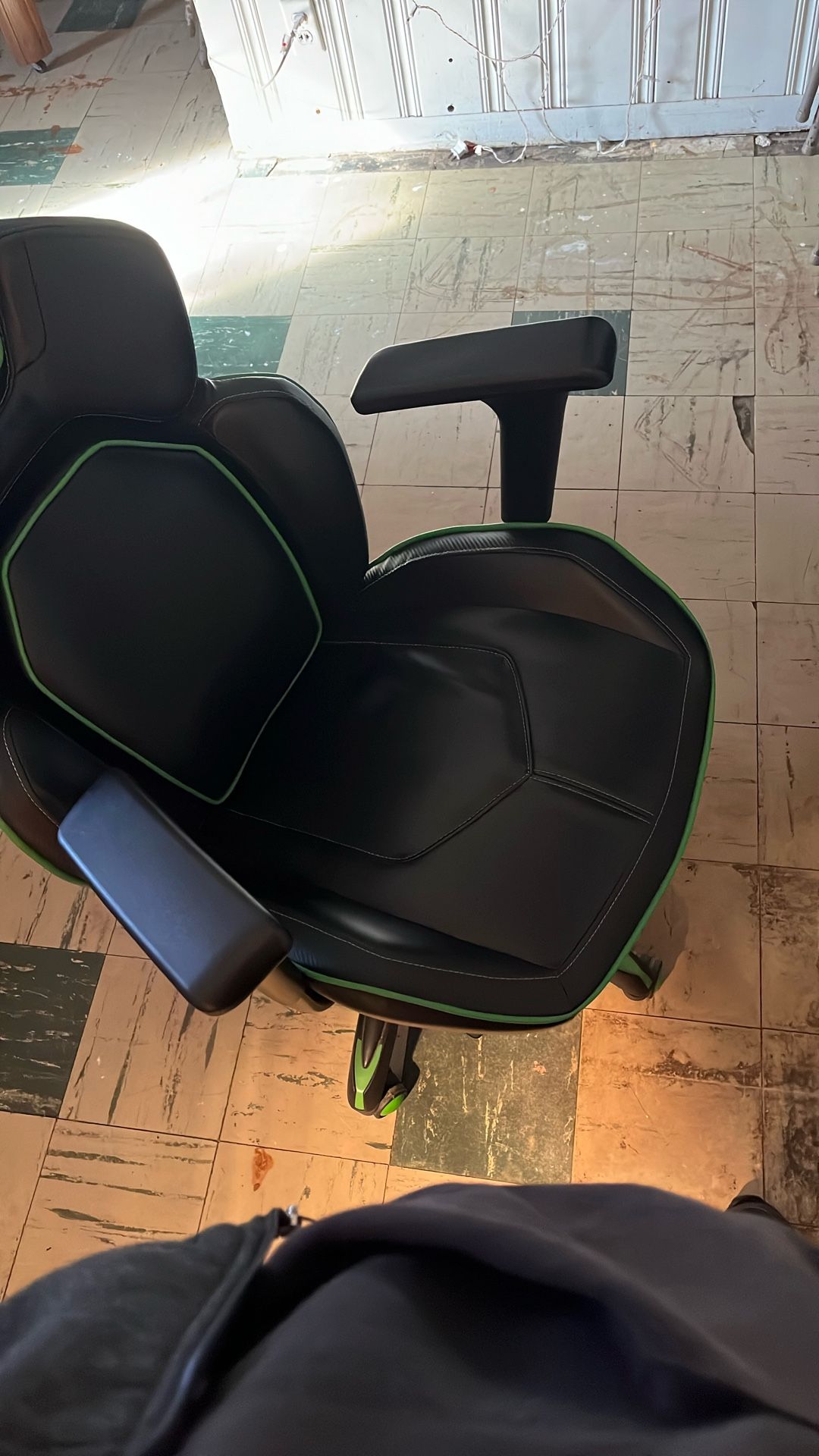 Green And Black Gaming Chair