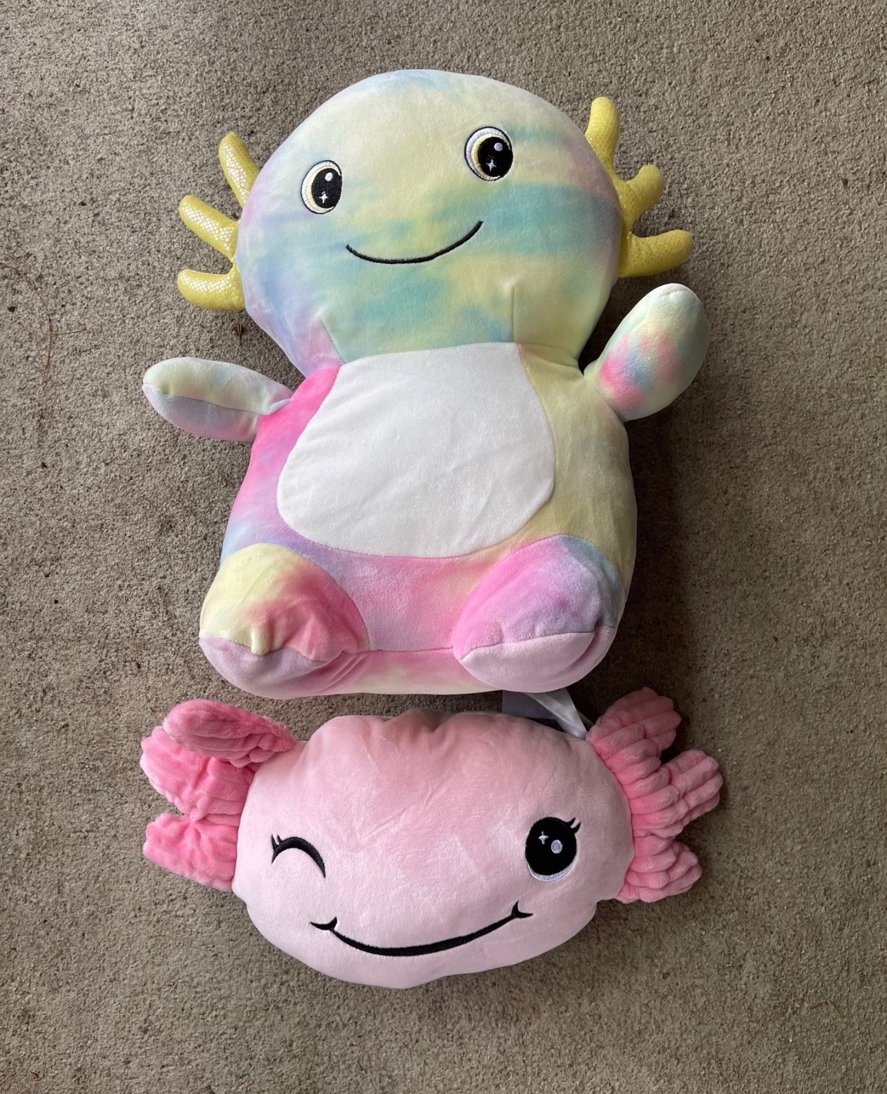 Axolotl Plushies