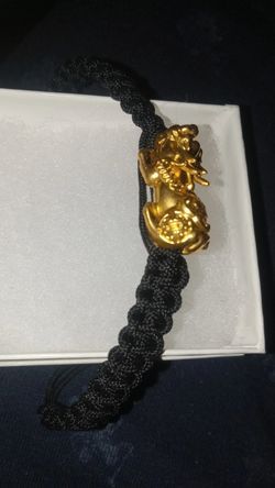 24K Pure Gold Bracelet 