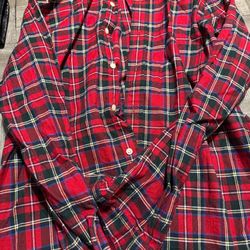 Ralph Lauren flannel size M
