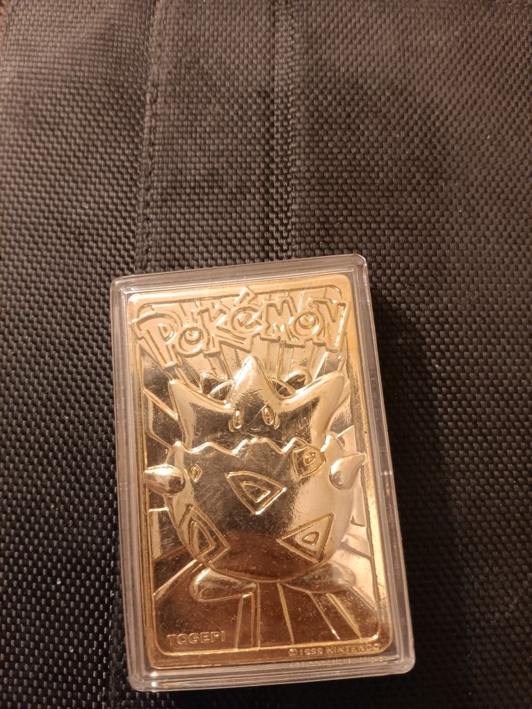 23k Gold Plate Togepi 