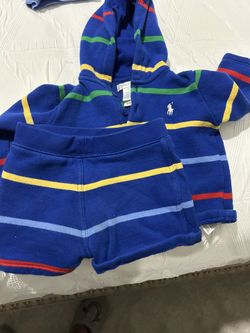 Toddler Boys Shorts/hoodie 12months