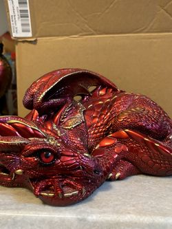 Winston’s Edition Red And Gold Dragon 