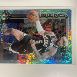 2025 Topps Basketball Gary Trent Jr. Aqua Holo