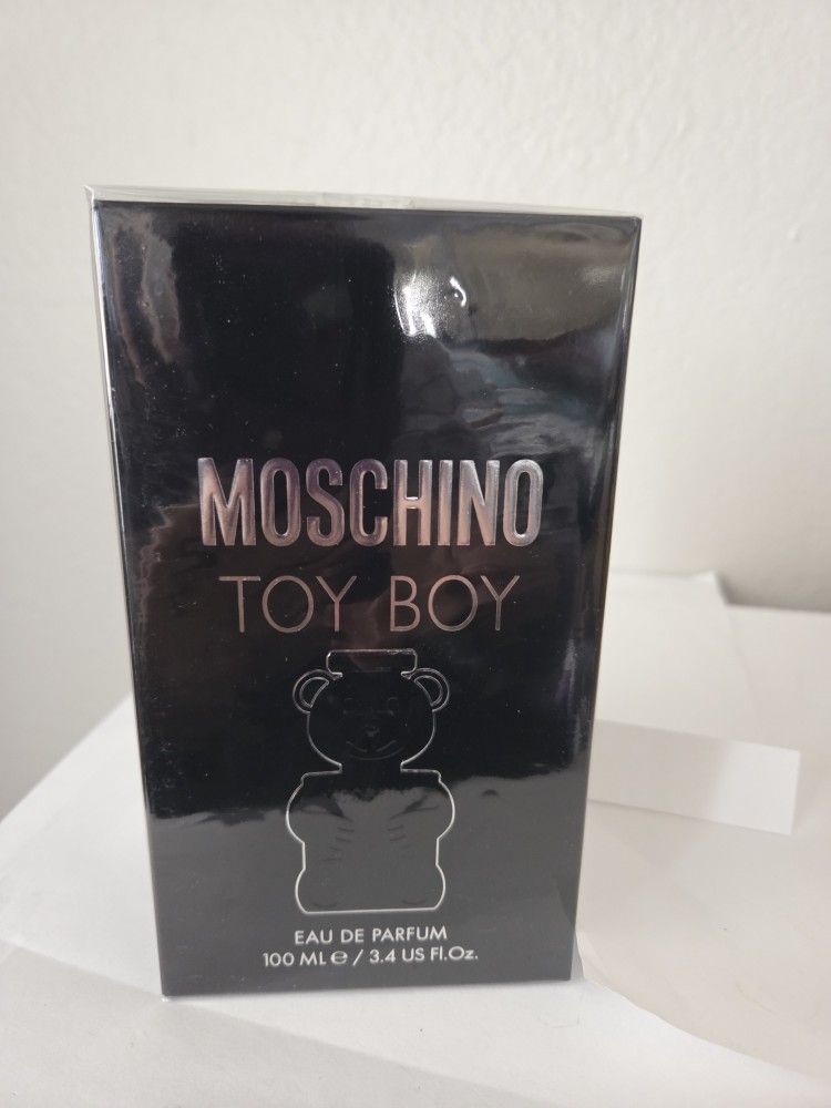 MOCHINO TOY BOY FOR MEN, EAU DE PARFUM 3.4OZ/100ML, NEW SEALED BOX