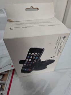 Easy One Touch Car and Desk Mount Phone Holder (what a mouthful)