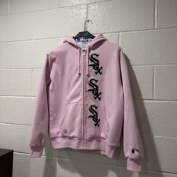 Supreme Chicago White Sox Zip Up Hooded Sweatshirt (M)