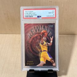 Kobe Bryant 1997-98 Fleer Rookie Rewind Psa 8 Nm-Mt #3 (contact info removed)0 Read Info Blw!  
