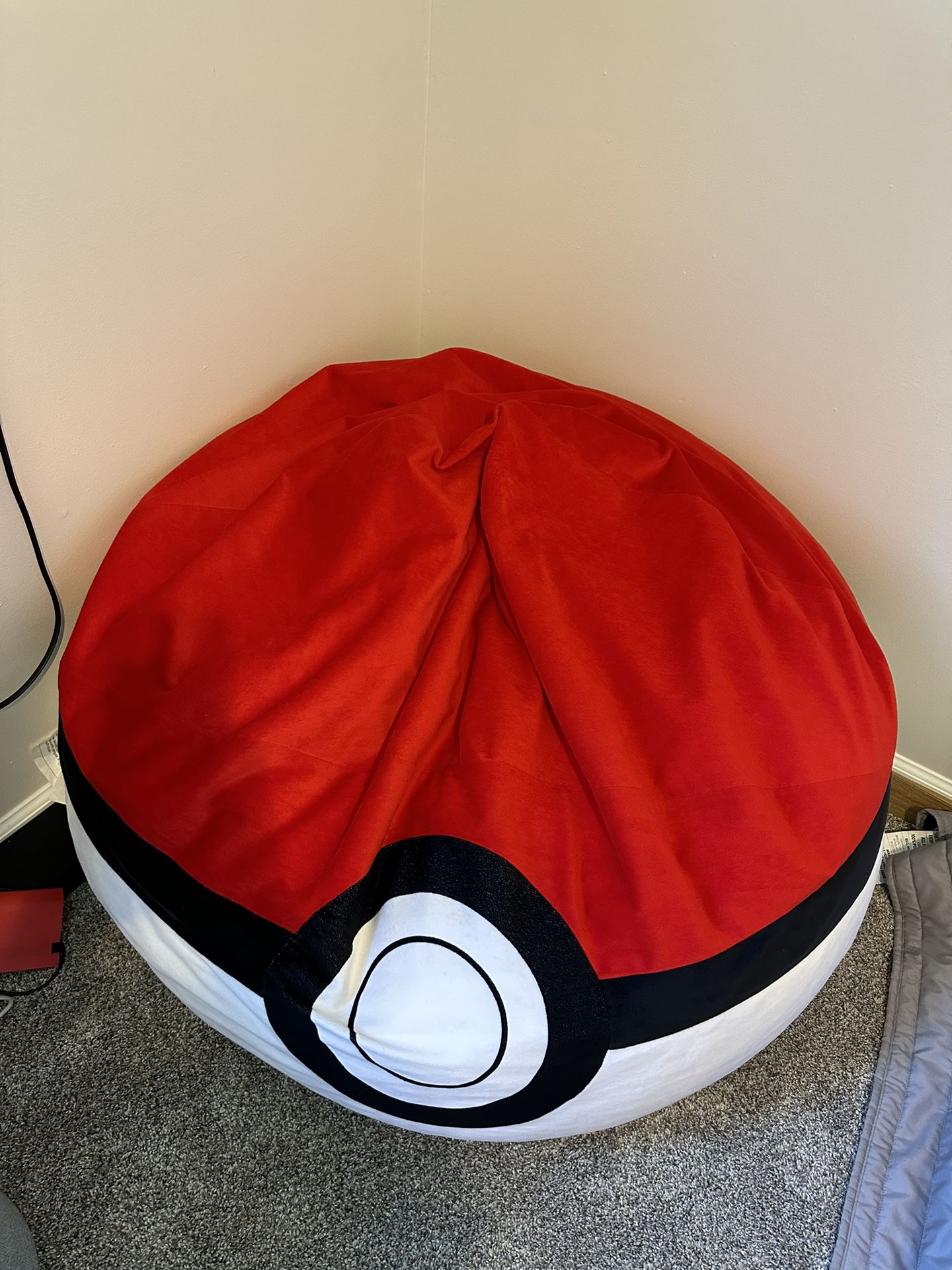 Large Oversized Pokémon Pokeball GameStop Bean Bag