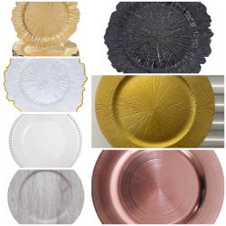 Charger plates