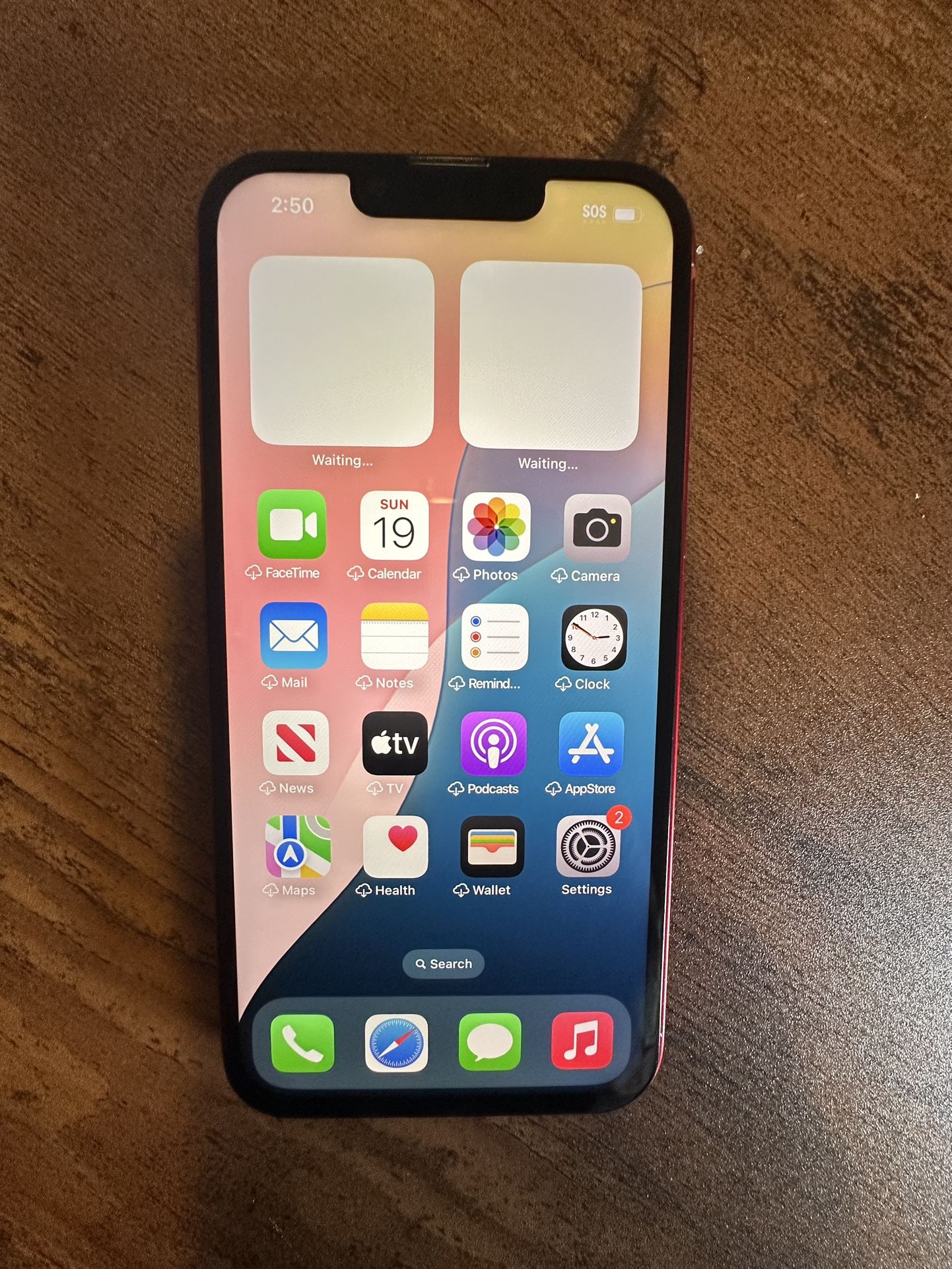 iPhone 13 256gb Red Unlocked