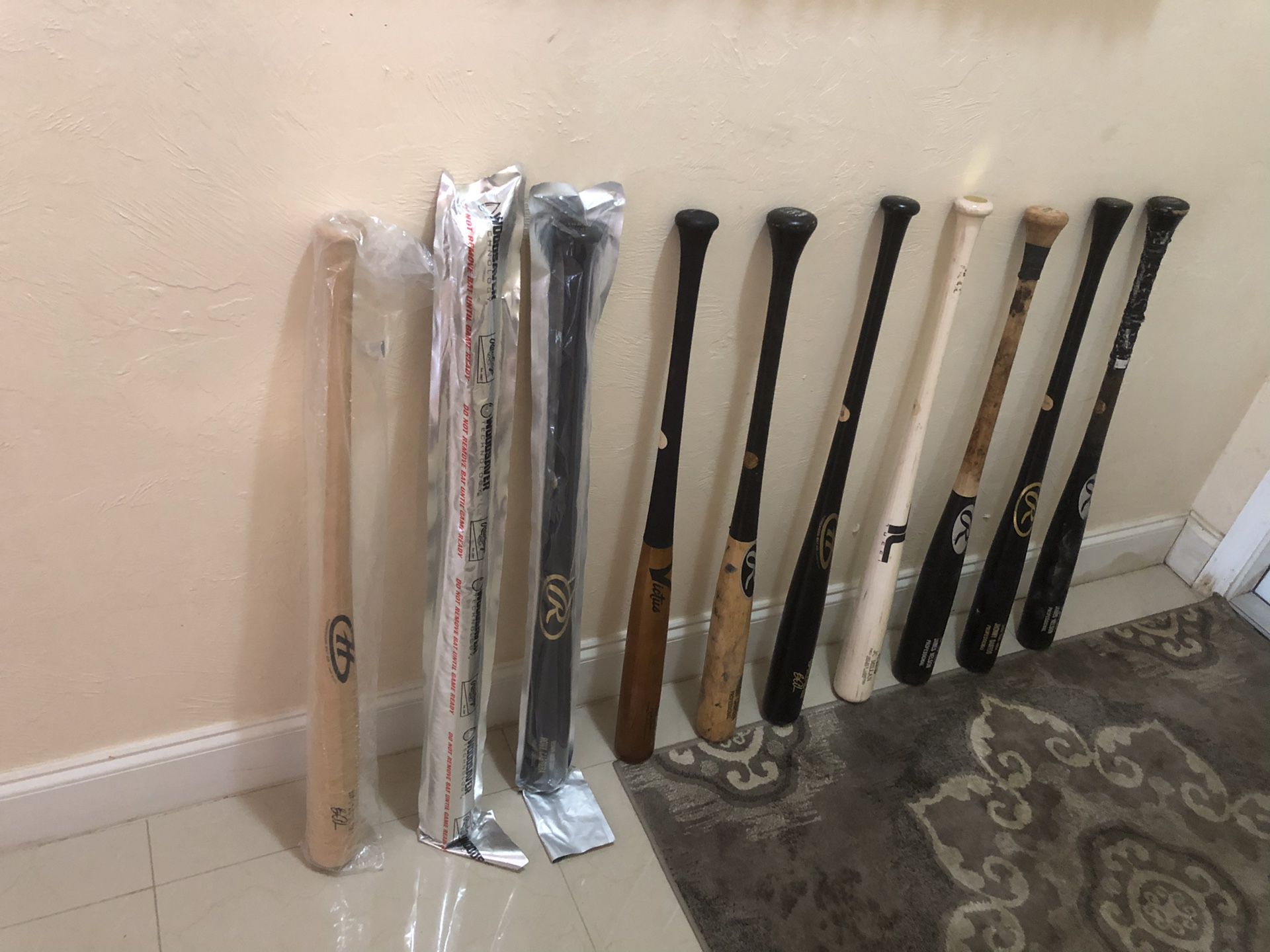 Wood Baseball bats