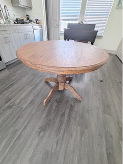 Wooden dinning table