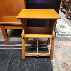 Sharp MCM Nightstand/End Table 