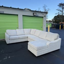 Light Cream Sectional Sofa