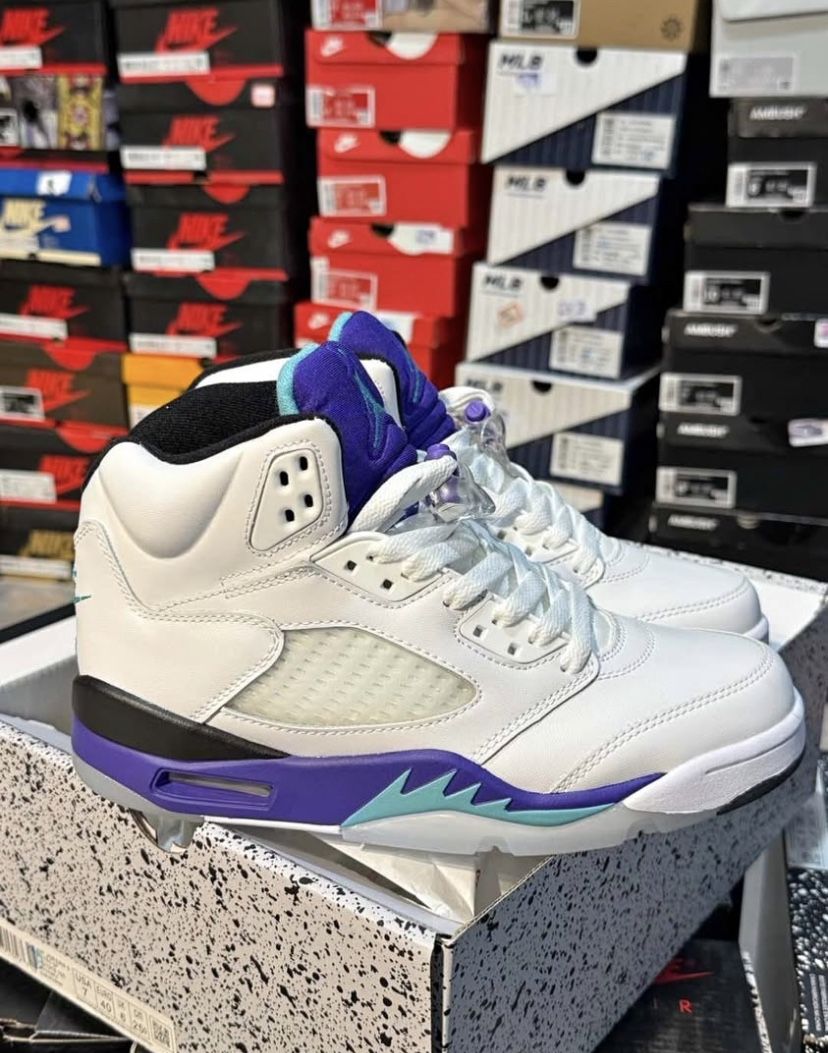 Air Jordan 5 Grapes