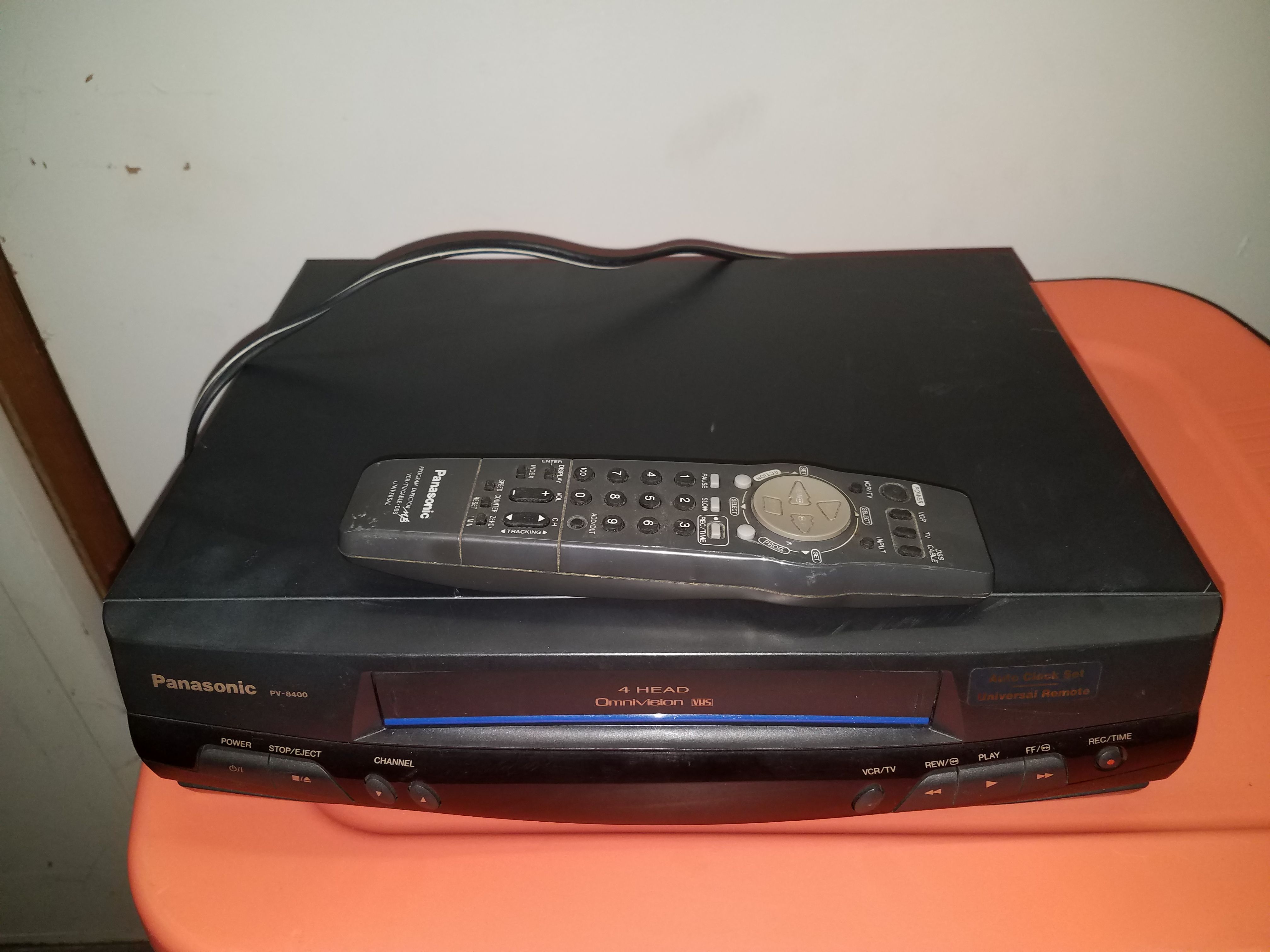 Panasonic 4 head vcr