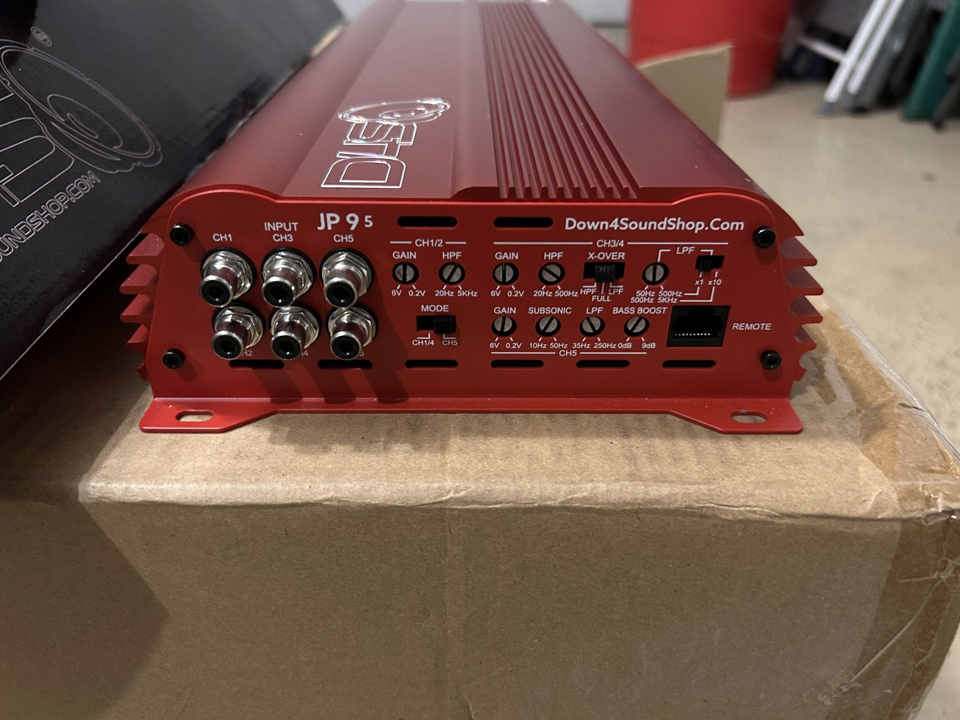 D4S Down 4 Sound Jp95 5 Channel Amp for Sale in Toano, VA OfferUp