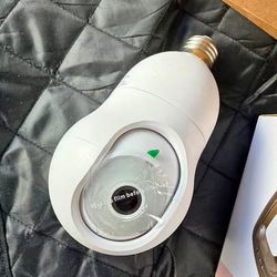 Light bulb 4k photography head