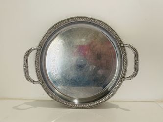 Round Serving Tray TWIN BIRD Japan