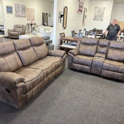 Sofa And Loveseat Reclining 