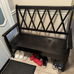 Entryway Bench With Seat Storage