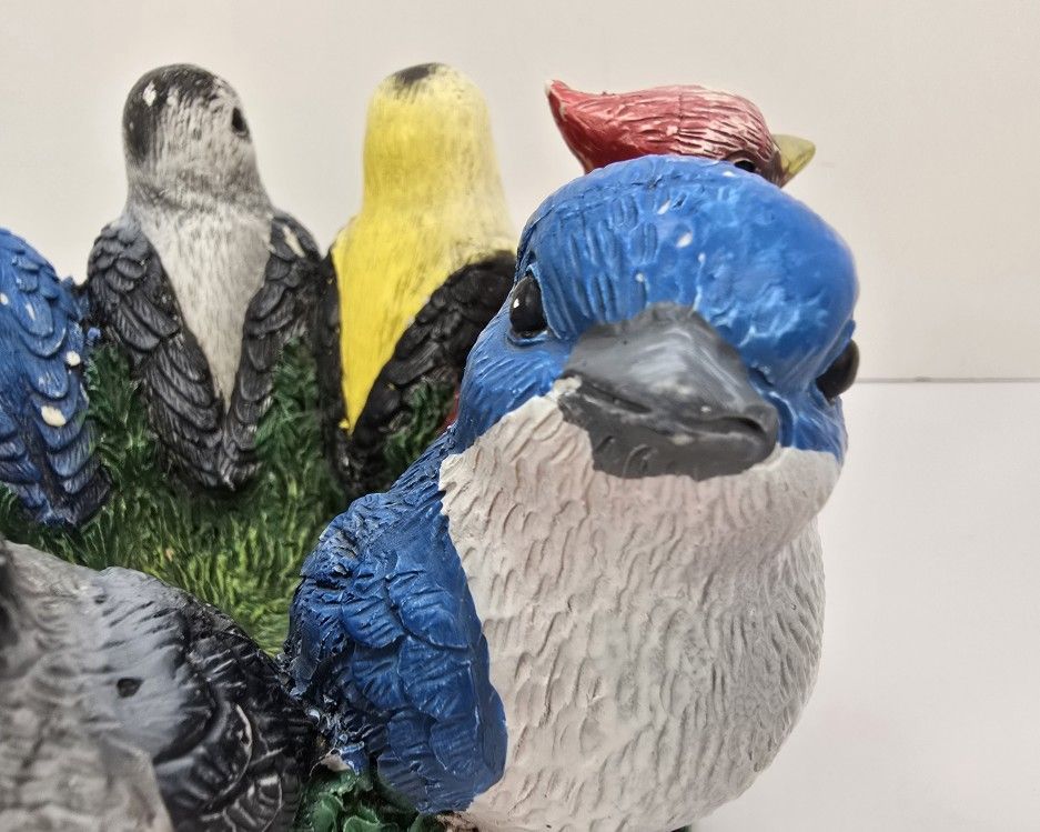 Bird Feeder Planter Multicolored Outdoor