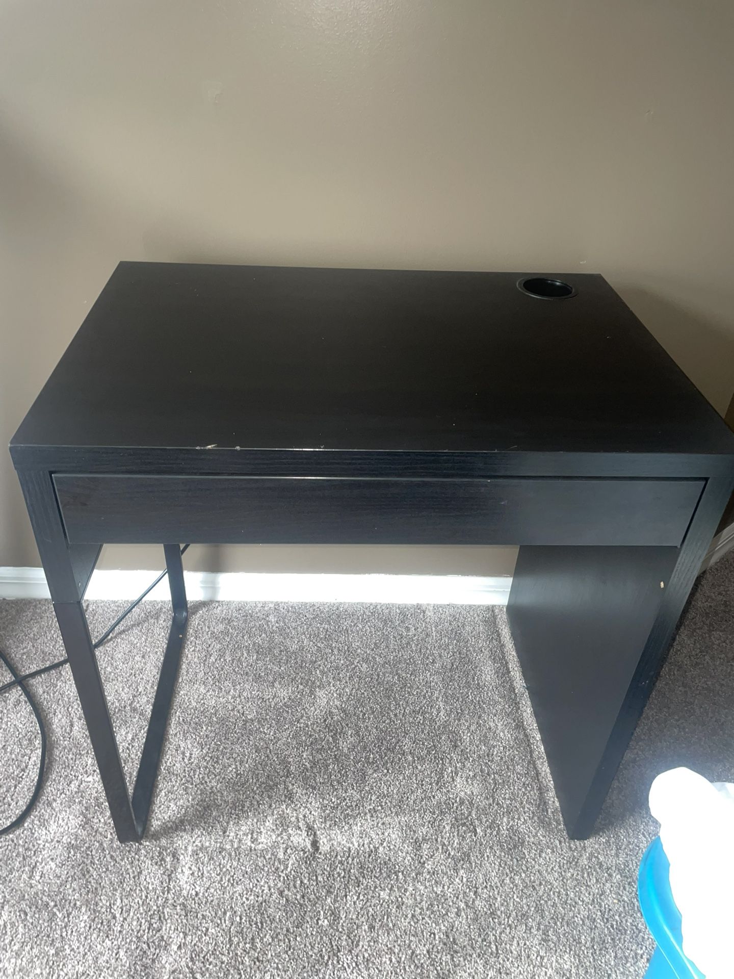 Small Black Desk